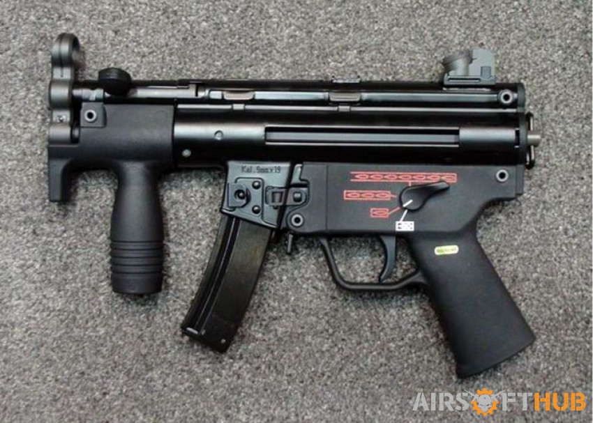 WE mp5k apache - Used airsoft equipment