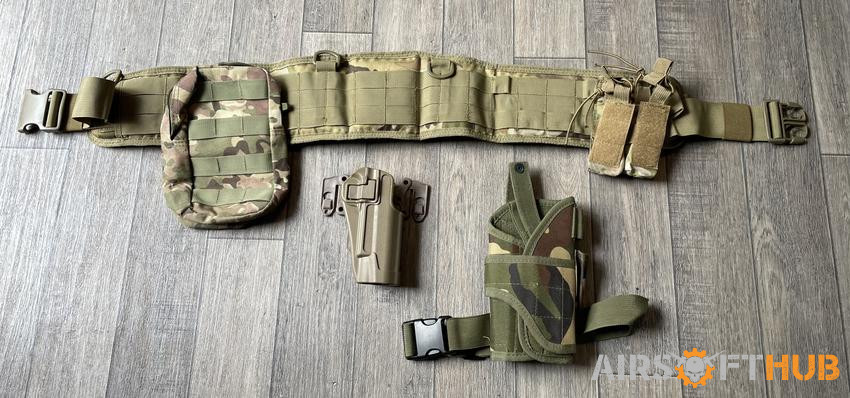 Battle belt & holsters - Used airsoft equipment