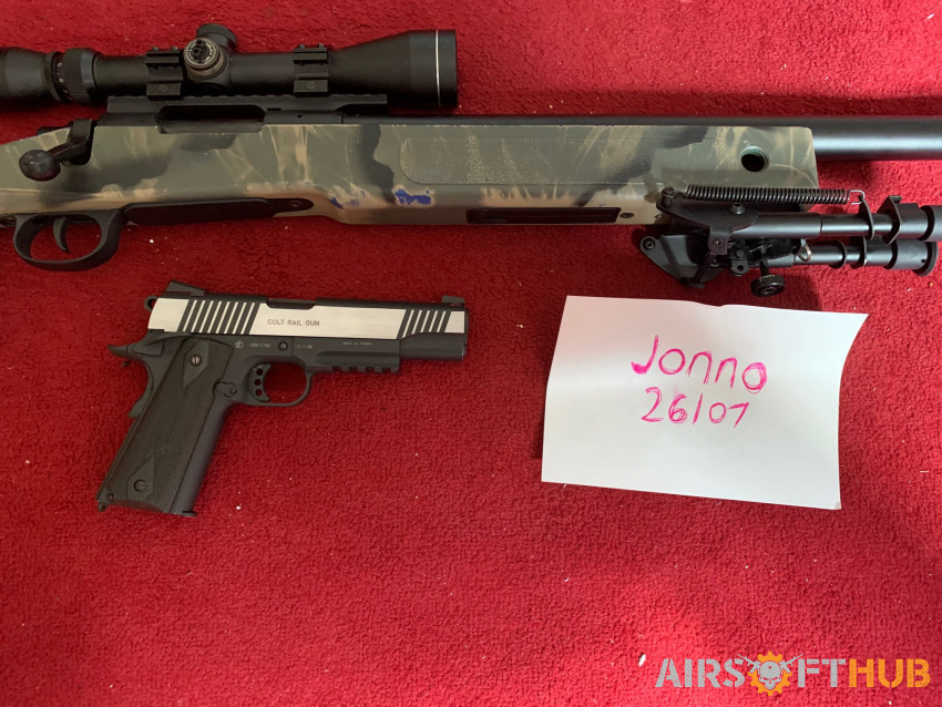 Fully upgraded SA-S03 SR - Used airsoft equipment