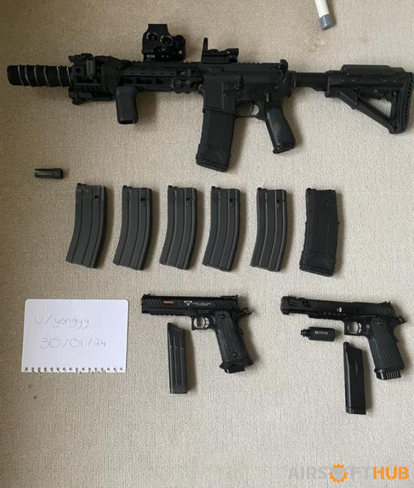Airsoft Job-lot for Sale! - Used airsoft equipment