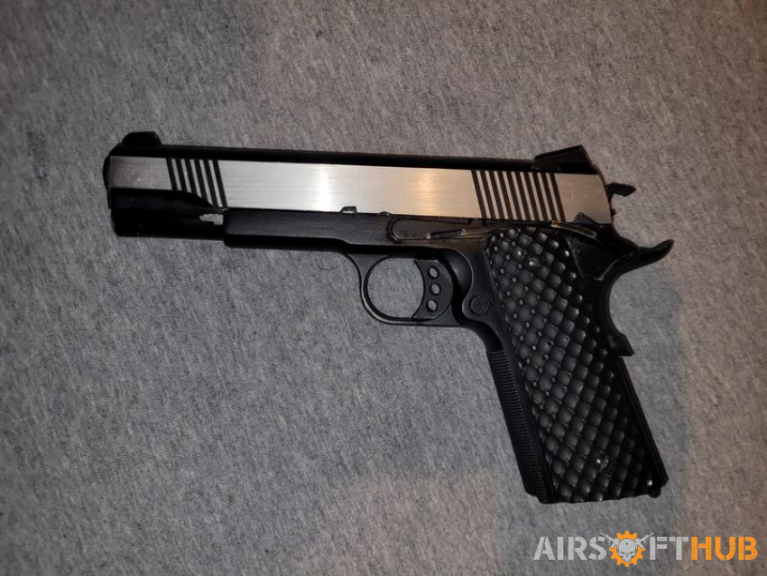 Upgraded 1911 Meu - Used airsoft equipment