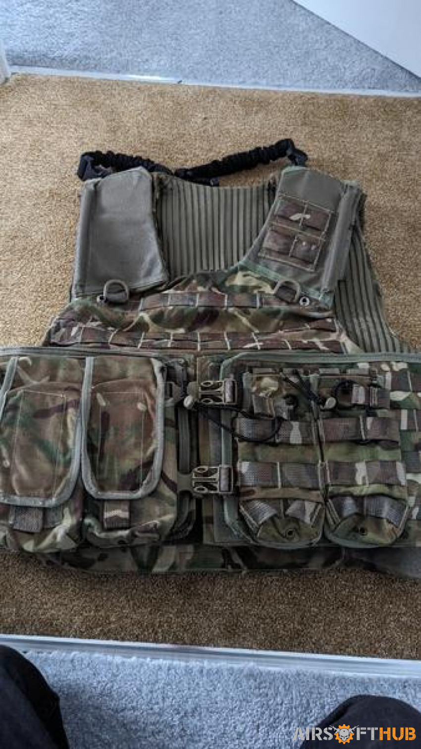 Ex army plate carrier mtp - Used airsoft equipment