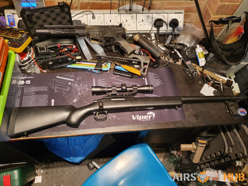 VSR 10 Upgraded - Used airsoft equipment