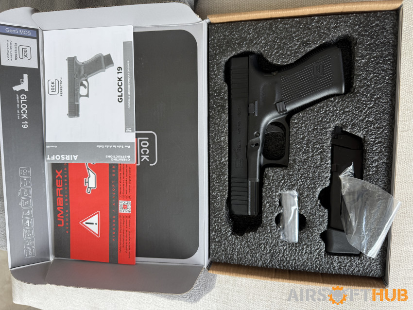 SRC Glock 19 Gen5 MOS Umarex - Used airsoft equipment