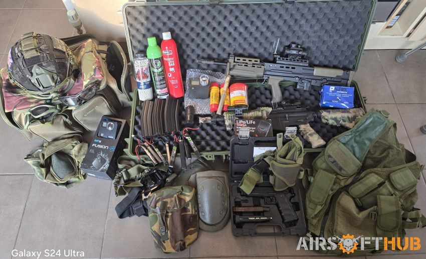 BARGAIN DEAL - Used airsoft equipment