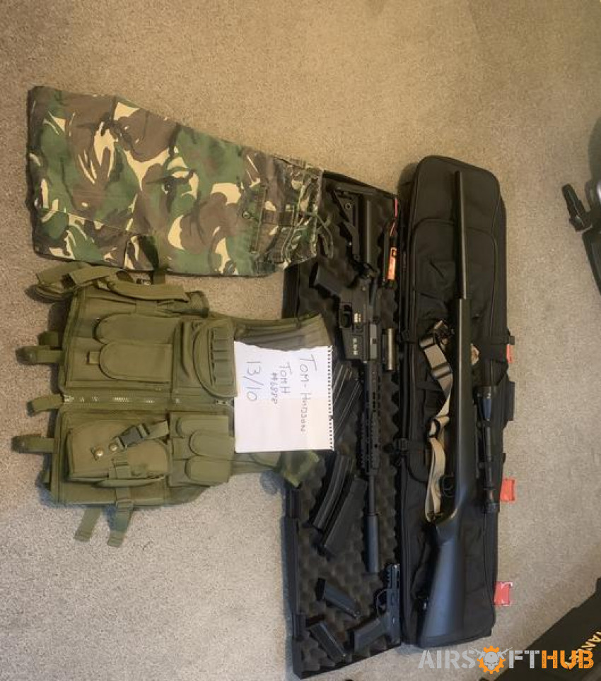 Various bits for sale - Used airsoft equipment