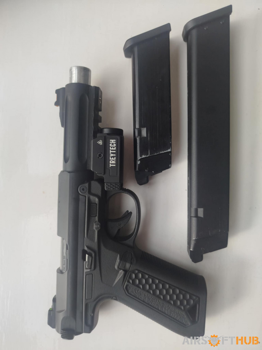 AAP01 drum mag long mag torch - Used airsoft equipment