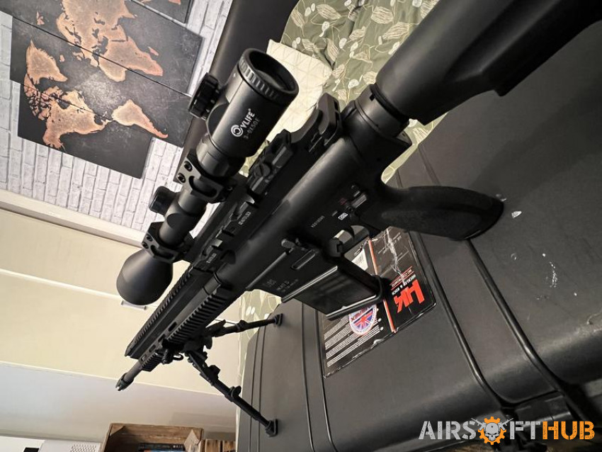 H&k 417 sniper DMR AEG - Used airsoft equipment