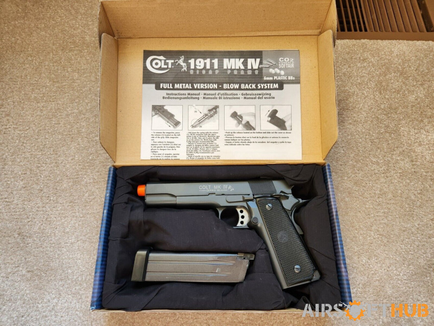 Colt 1911 MK IV - Used airsoft equipment