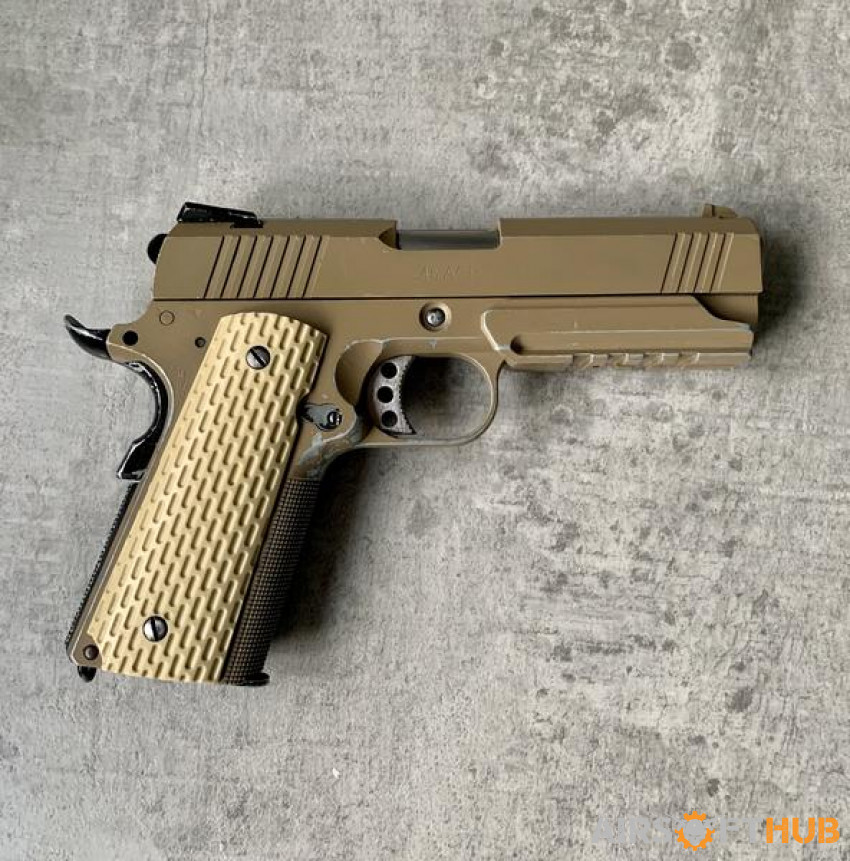 WE GBB 1911 CQB master - Used airsoft equipment