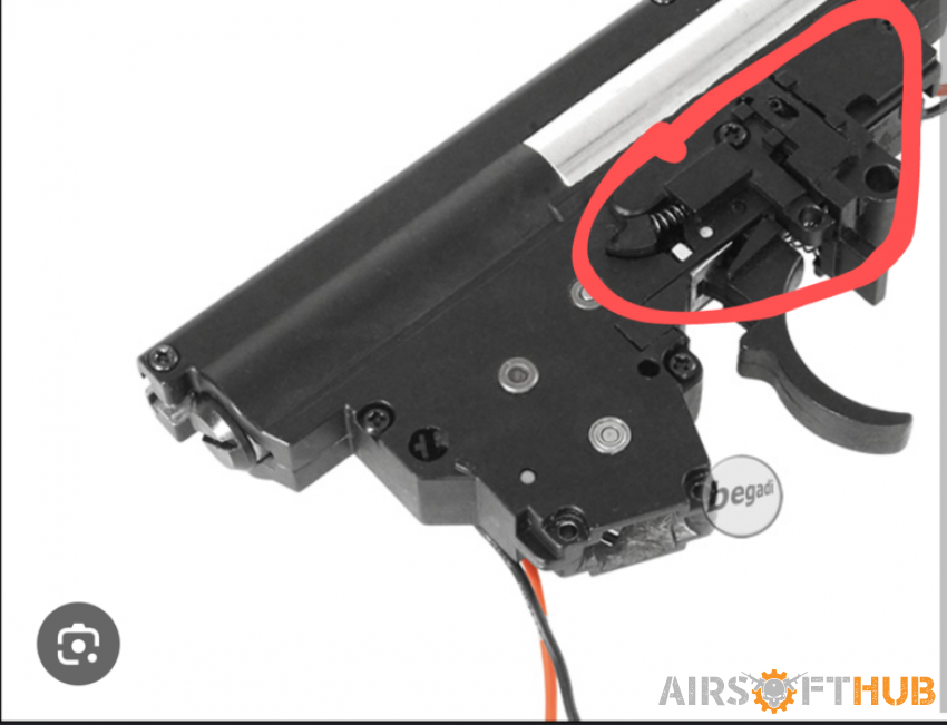 wanted g36 gearbox lever - Used airsoft equipment