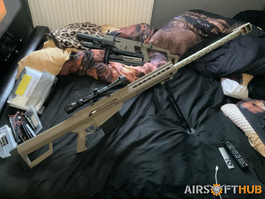 Barrett sniper - Used airsoft equipment