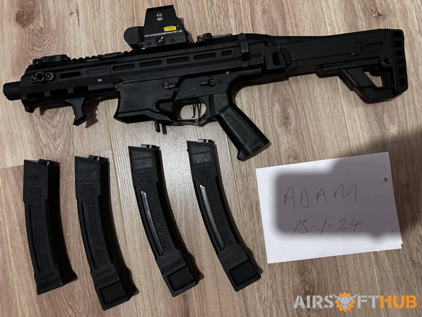 G&G MXC 9 SMG - Used airsoft equipment