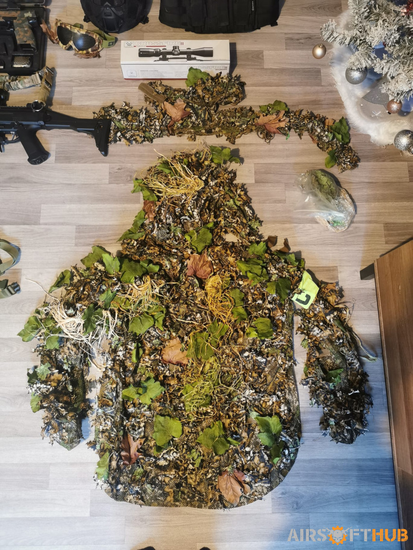 Novritch ghillie and sniper co - Used airsoft equipment