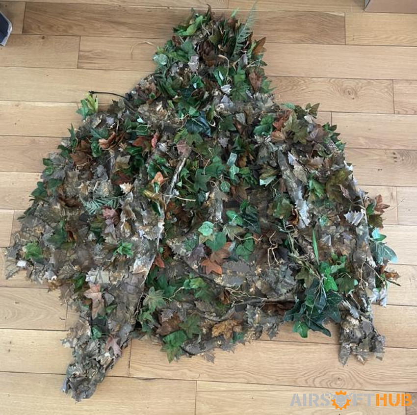 Full Ghillie setup - Used airsoft equipment