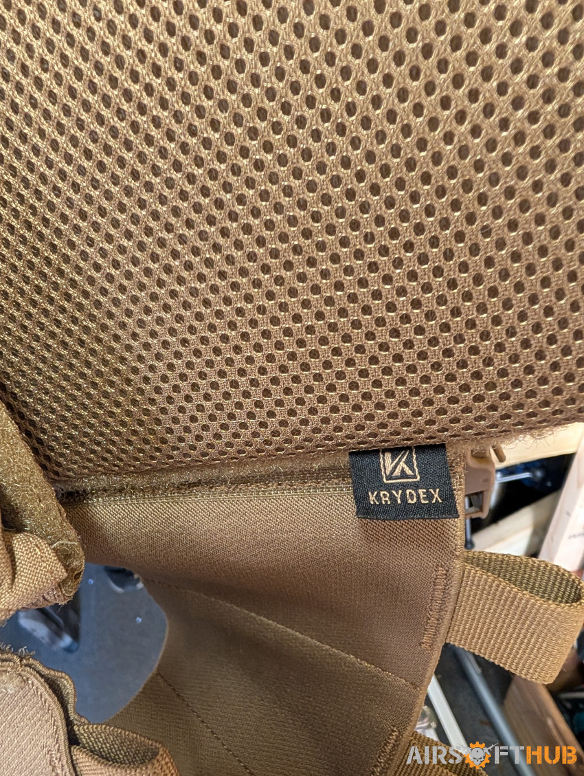 Krydex plate carrier and sling - Used airsoft equipment