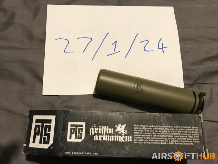 Pts GA mock Suppressor - Used airsoft equipment