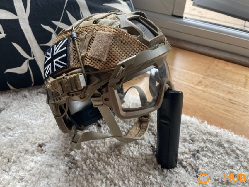 Emerson FAST MH Helmet Setup - Used airsoft equipment