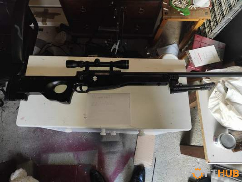 Well MB01 Spring Powered Rifle - Used airsoft equipment