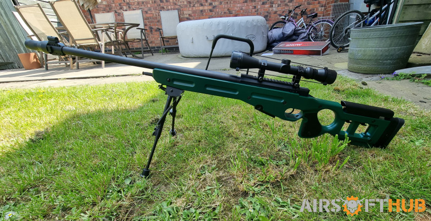 Snow Wolf SV98 Sniper Rifle - Used airsoft equipment
