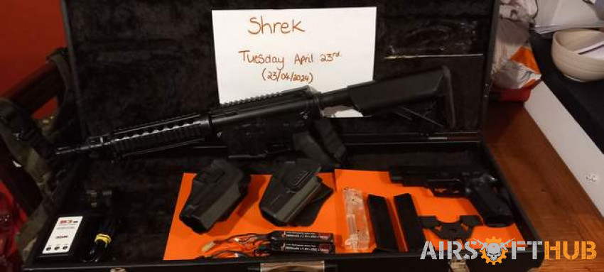 Whole setup - Used airsoft equipment