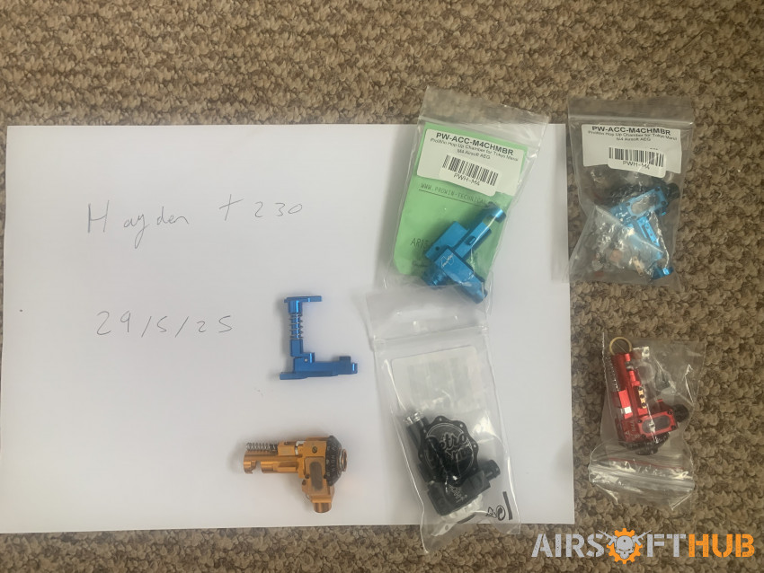 m4 hop units - Used airsoft equipment