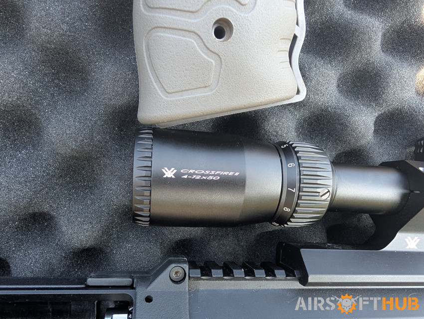 Upgraded SRS & Vortex Scope - Used airsoft equipment