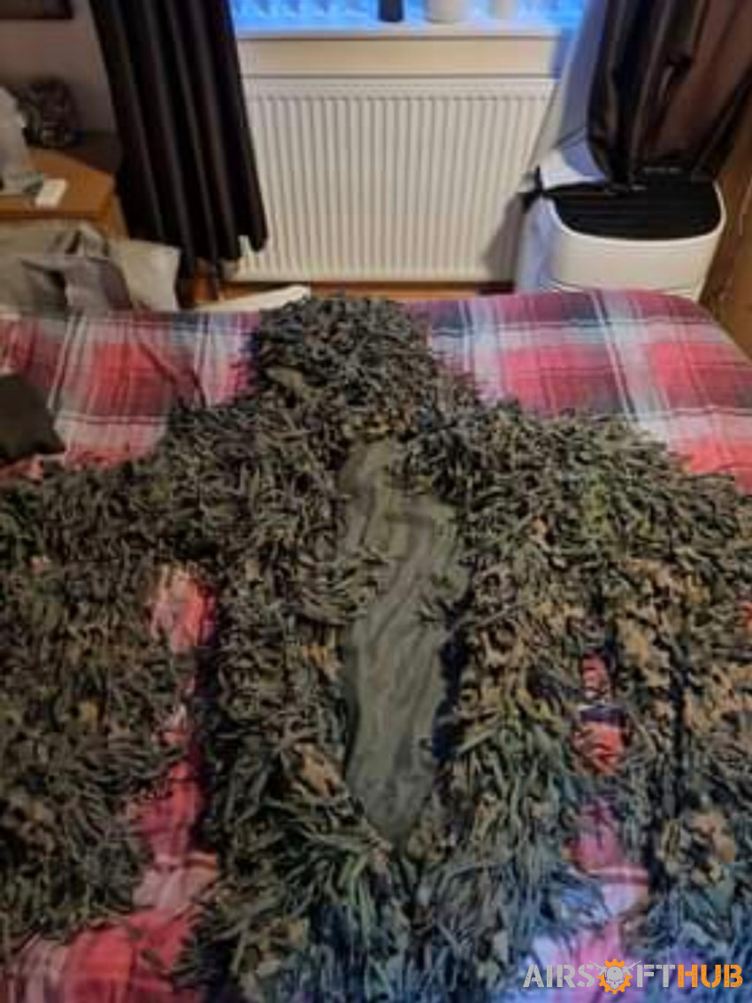 TM SVR G sniper and ghillie - Used airsoft equipment