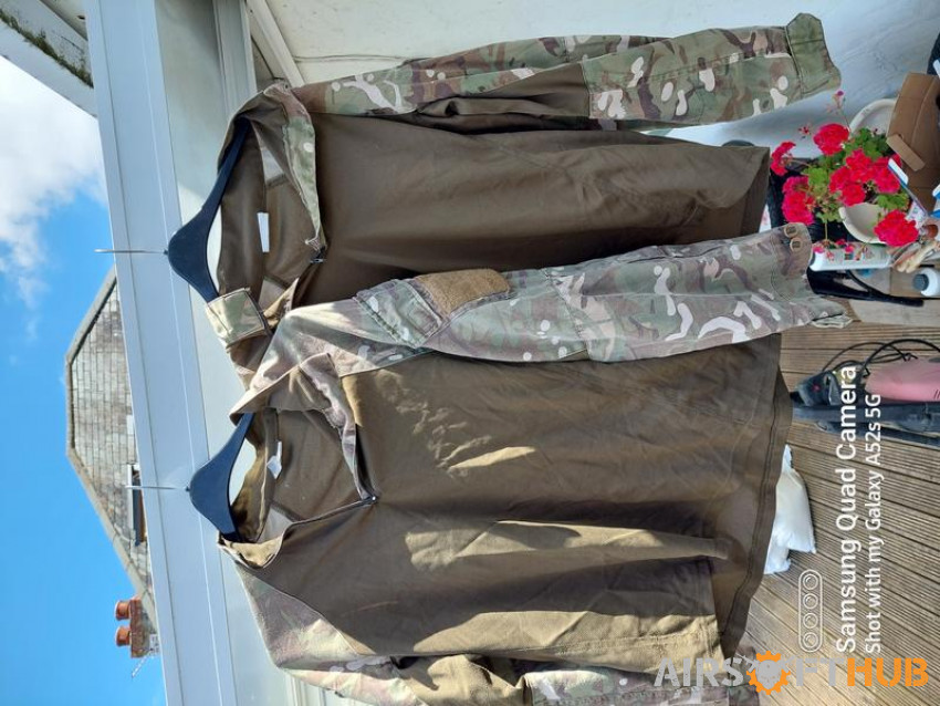 Assorted MTP clothing - Used airsoft equipment