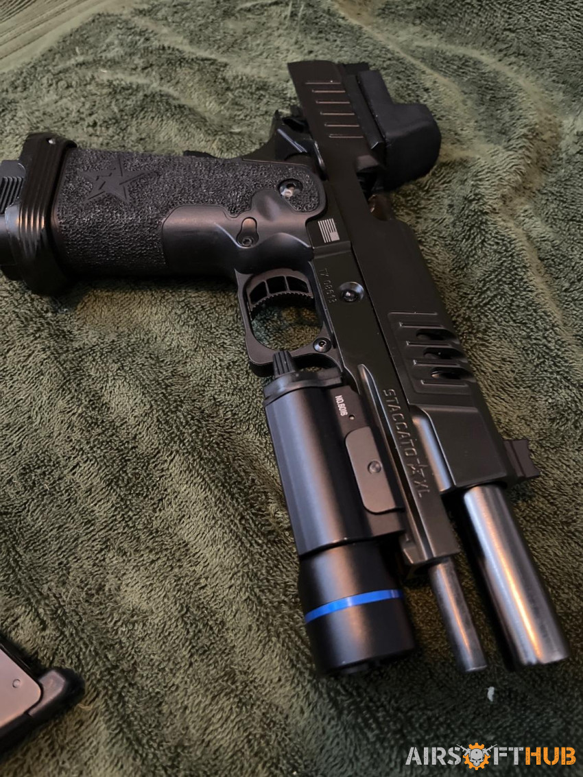 Army Armament STACCATO XL with - Used airsoft equipment