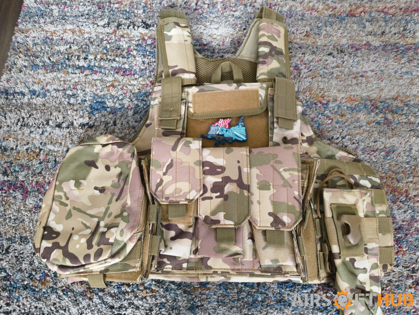 Airsoft Tactical Gear Bundle - Used airsoft equipment