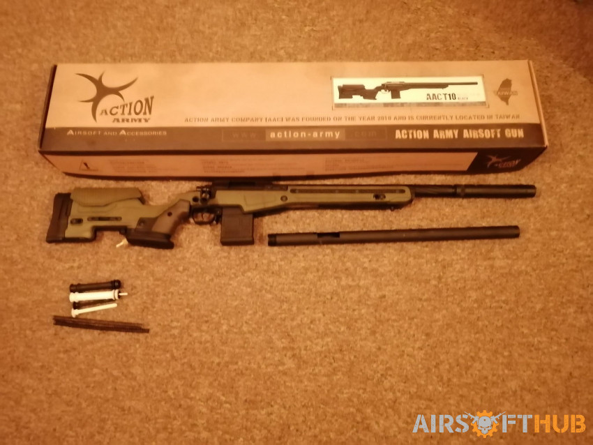 Custom AAC T10 with HPA - Used airsoft equipment
