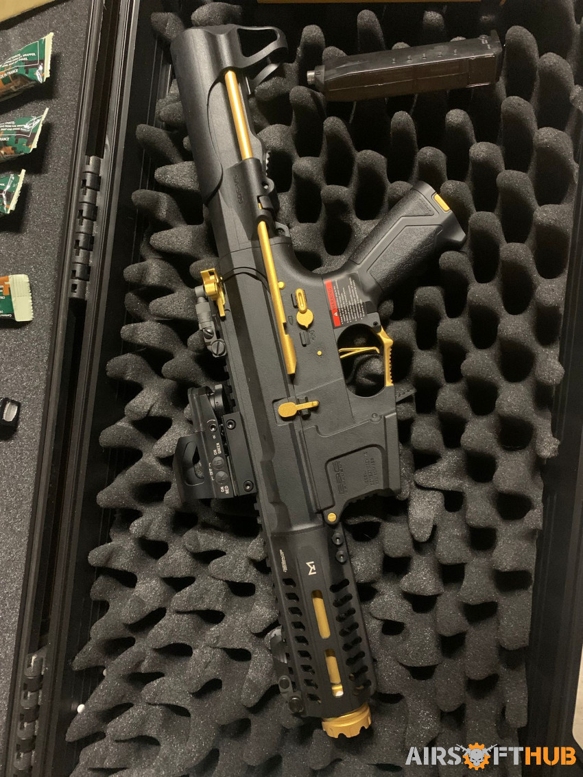 gold arp-9 + all gear - Used airsoft equipment