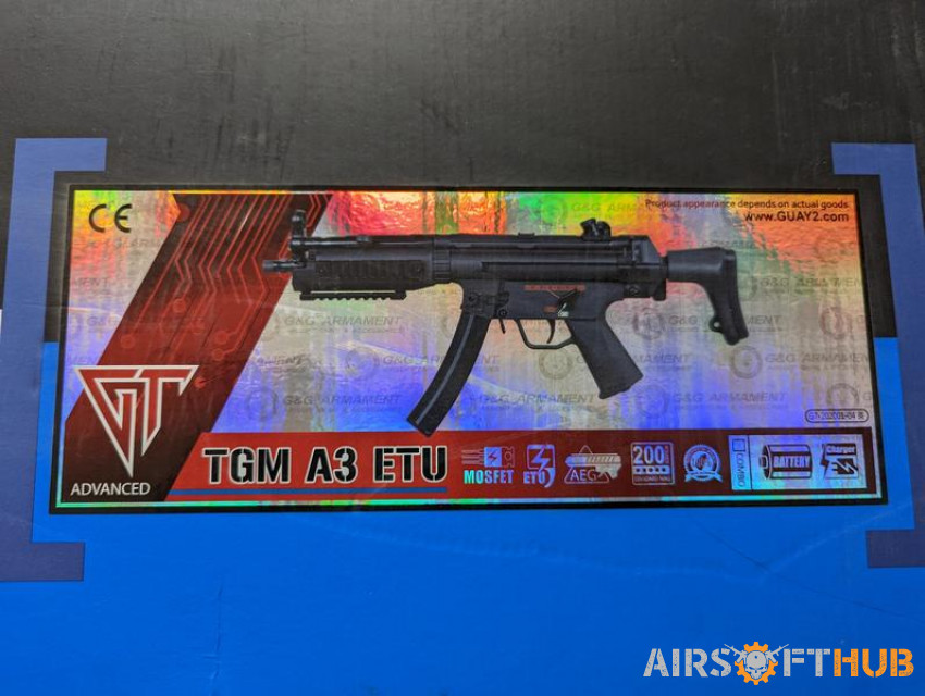 G&G MP5 PM5 A3 TGM ETU - Used airsoft equipment