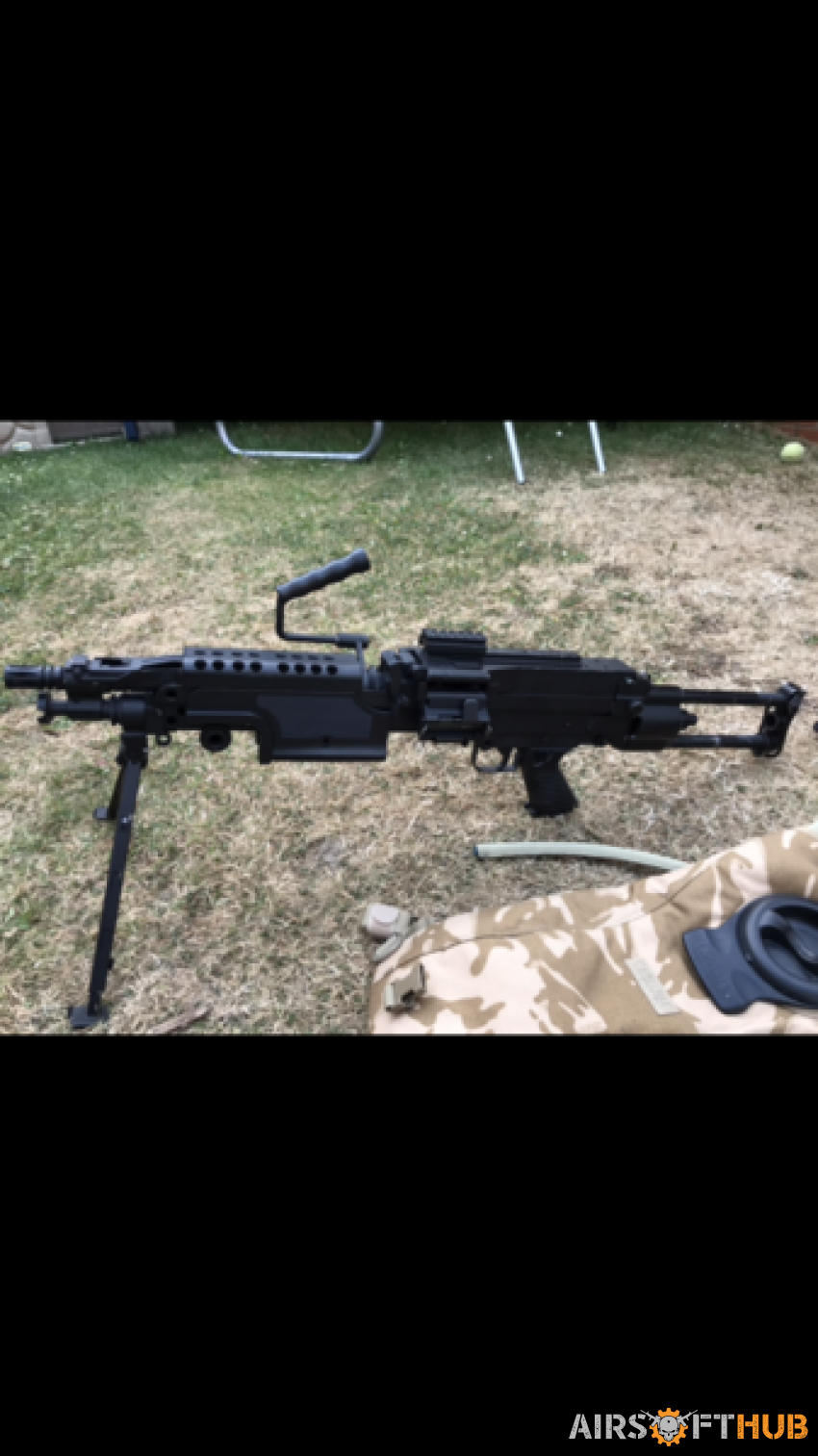 A&k m249 - Used airsoft equipment