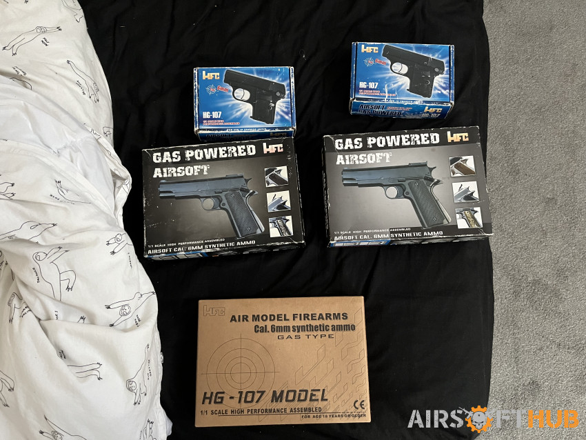 HFC has pistols - Used airsoft equipment