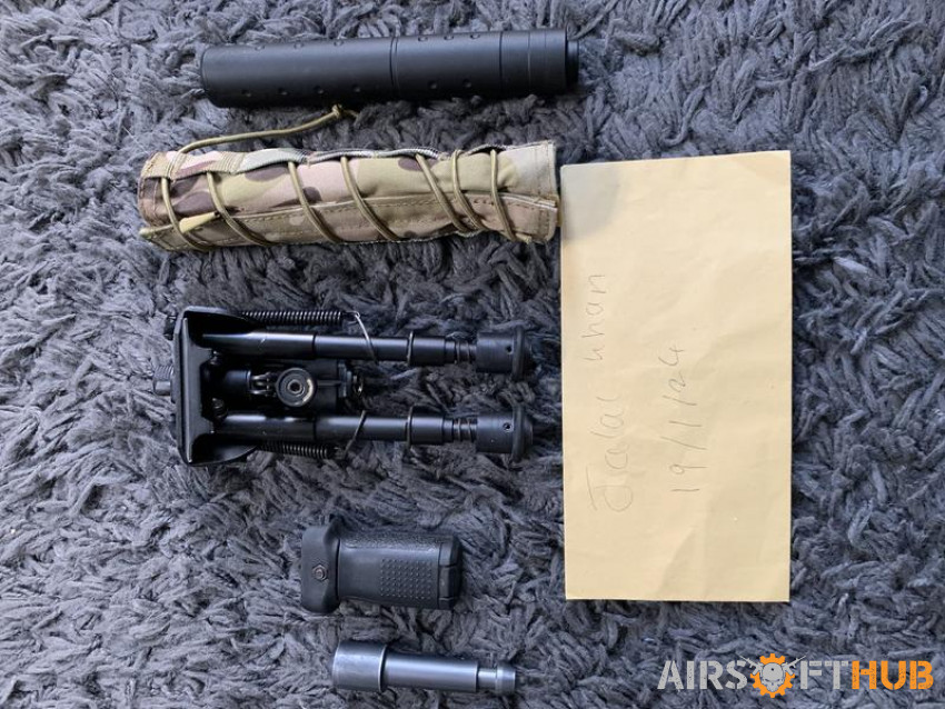 Parts and accessories - Used airsoft equipment
