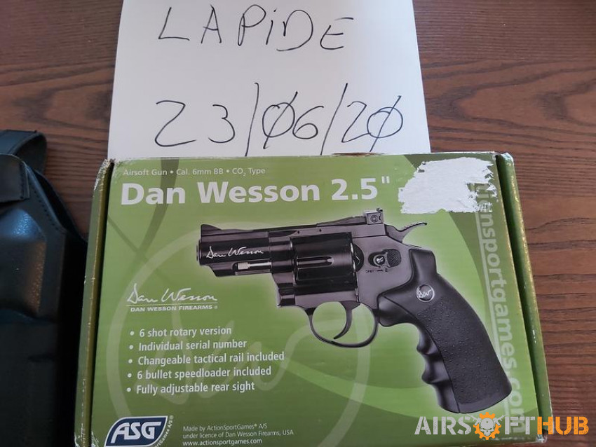 Dan Wesson 2.5”revolver - Used airsoft equipment