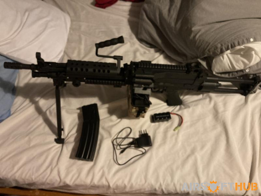 Cyber Gun M249 / FN MINIMI - Used airsoft equipment
