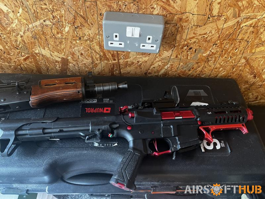 G&G arp9 fire red - Used airsoft equipment