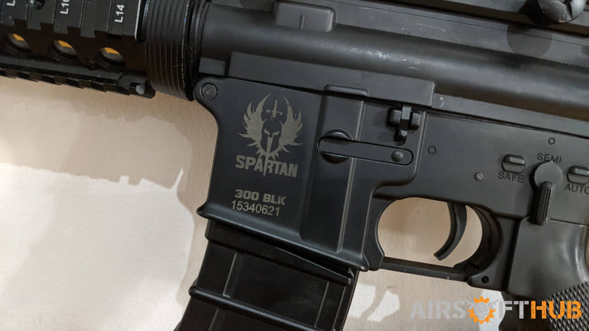 Spartan 300 BLK Delta Rifle - Used airsoft equipment