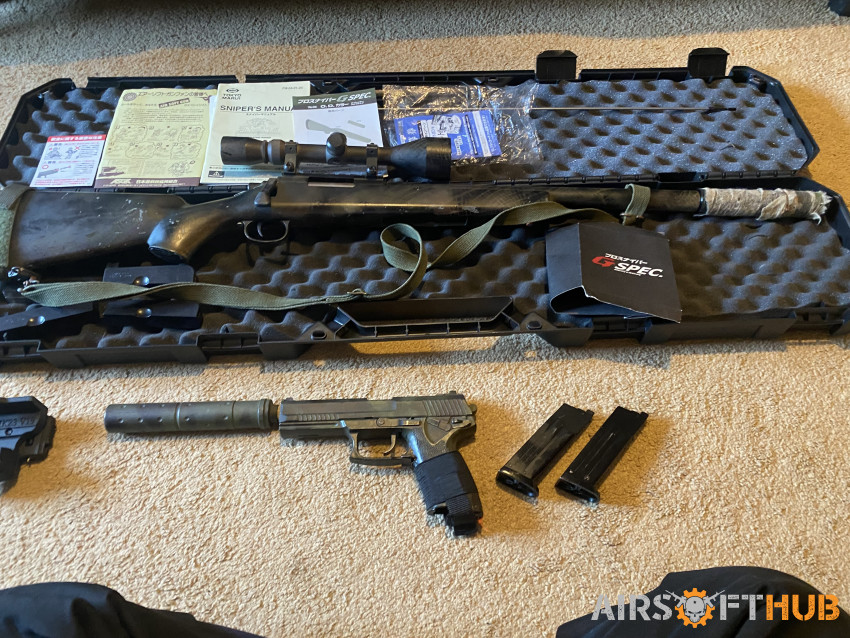 Tokyo Marui Sniper Bundle - Used airsoft equipment
