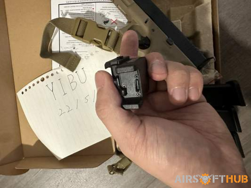 WE Glock eu17 gen4 stan - Used airsoft equipment