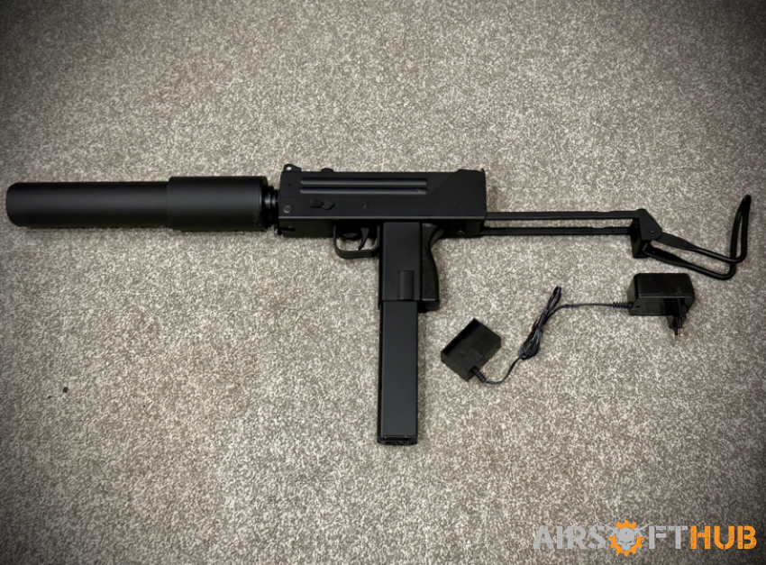 Mac 10 AEG Machine Pistol - Used airsoft equipment