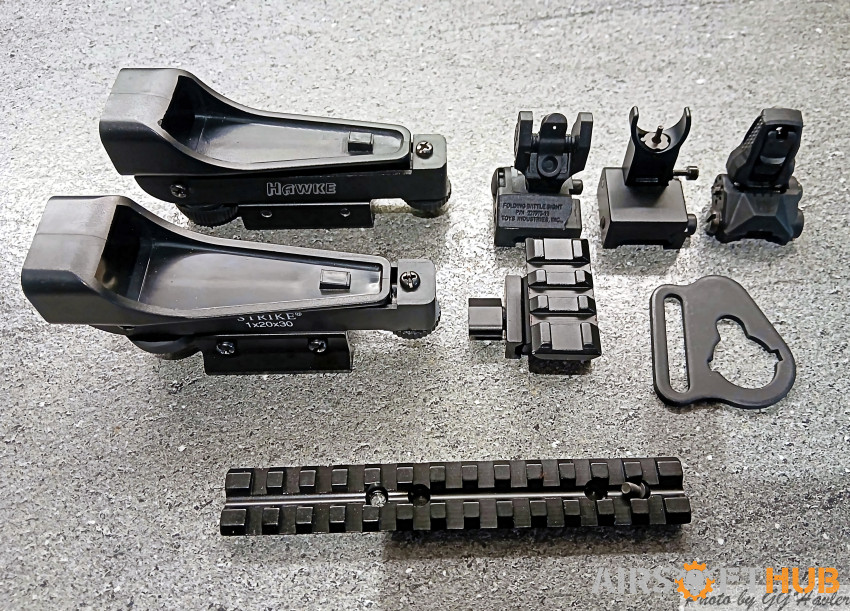 Assorted bits and peices - Used airsoft equipment