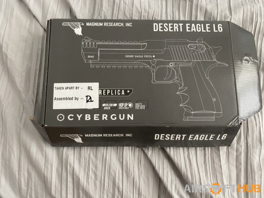 Cyber gun desert eagle CO2 - Used airsoft equipment