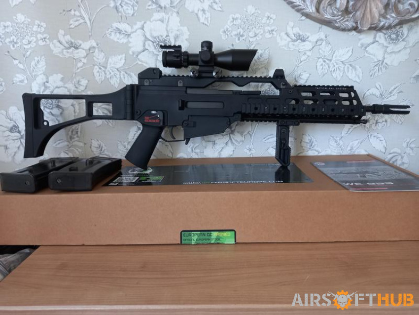 WE-999 GBB RIFLE. - Used airsoft equipment