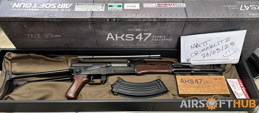TM ngrs AKS47 as new in box - Used airsoft equipment