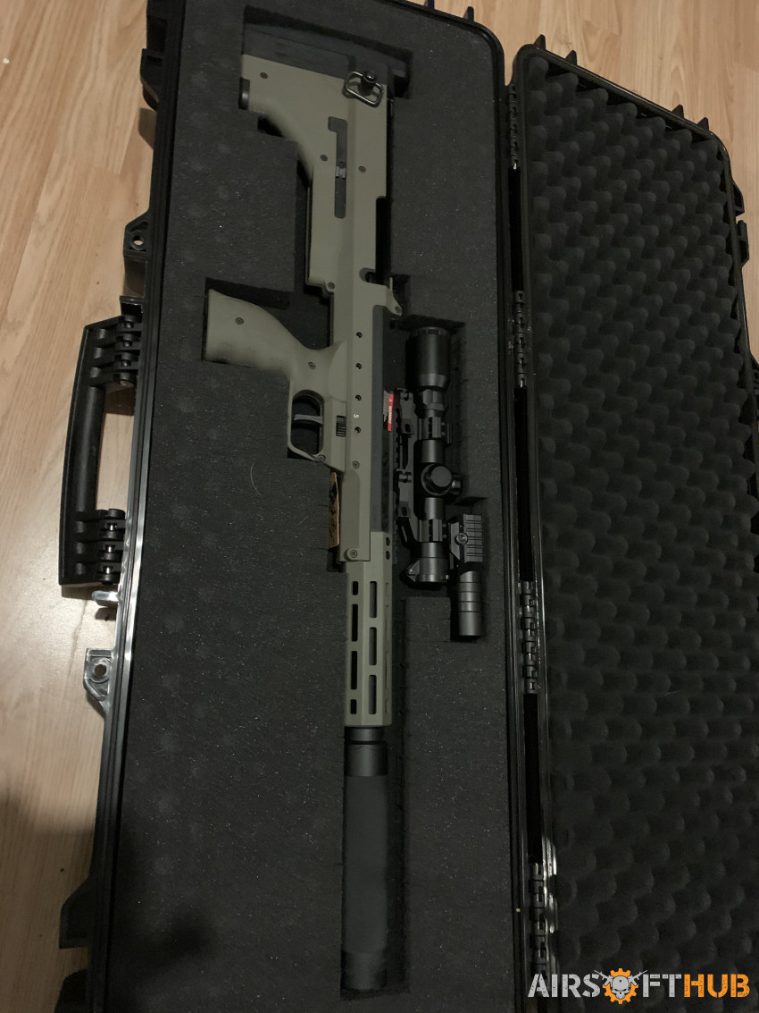 Upgraded SRS A2 Sport - Used airsoft equipment