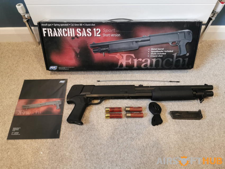ASG Franchi SAS 12 Shotgun - Used airsoft equipment